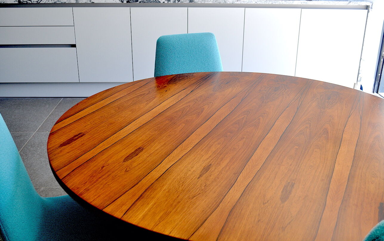 Rosewood Dining Table & Chair Set by Richard Young for Merrow Associates