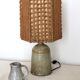 Ceramic lamp signed Blanot