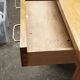 Bureau vintage en bois massif