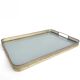 Brass and glass golden bar