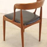 Set of 6 chairs Johannes Andersen voor Uldum stoelen -