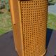 Vintage wicker and cane umbrella stand