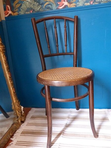 Vintage chair cannée by Fischel 1930 Austria