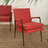 Restored vintage armchair