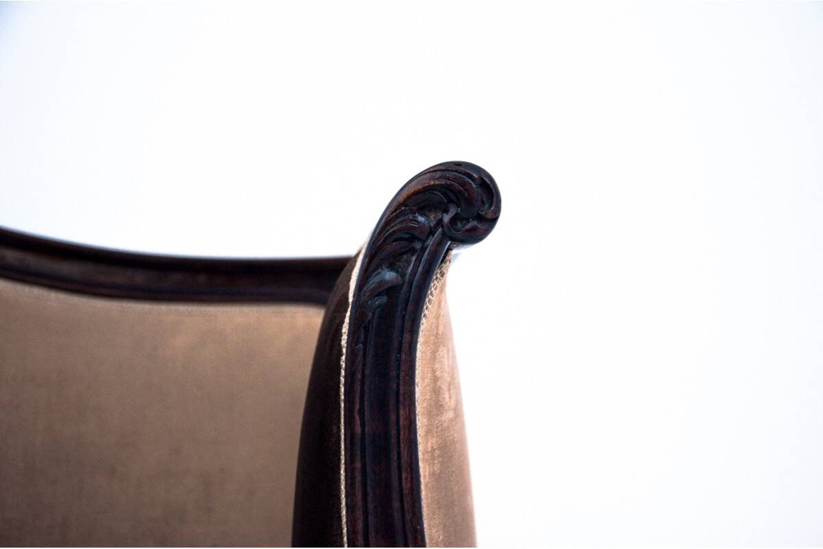 Antique sofa from the late 19th century, Northern Europe