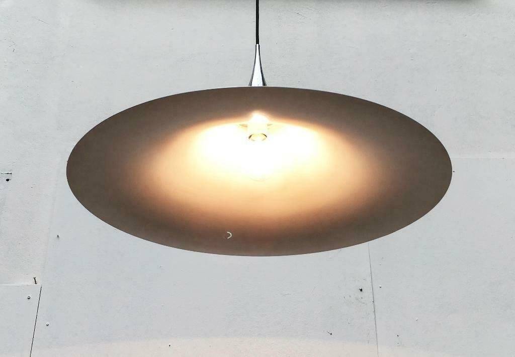 Vintage semi-suspension lamp by Bondrup & Thorup for Fog & Mørup