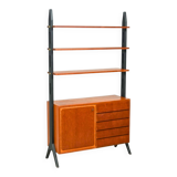 Vintage Scandinavian library Roxen Möbel IKEA in teak Sweden 1960