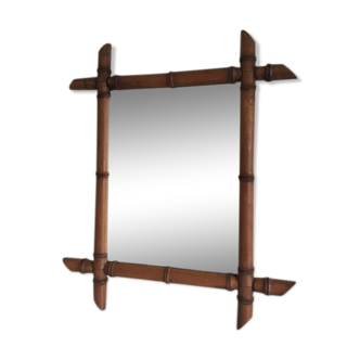 Miroir bambou