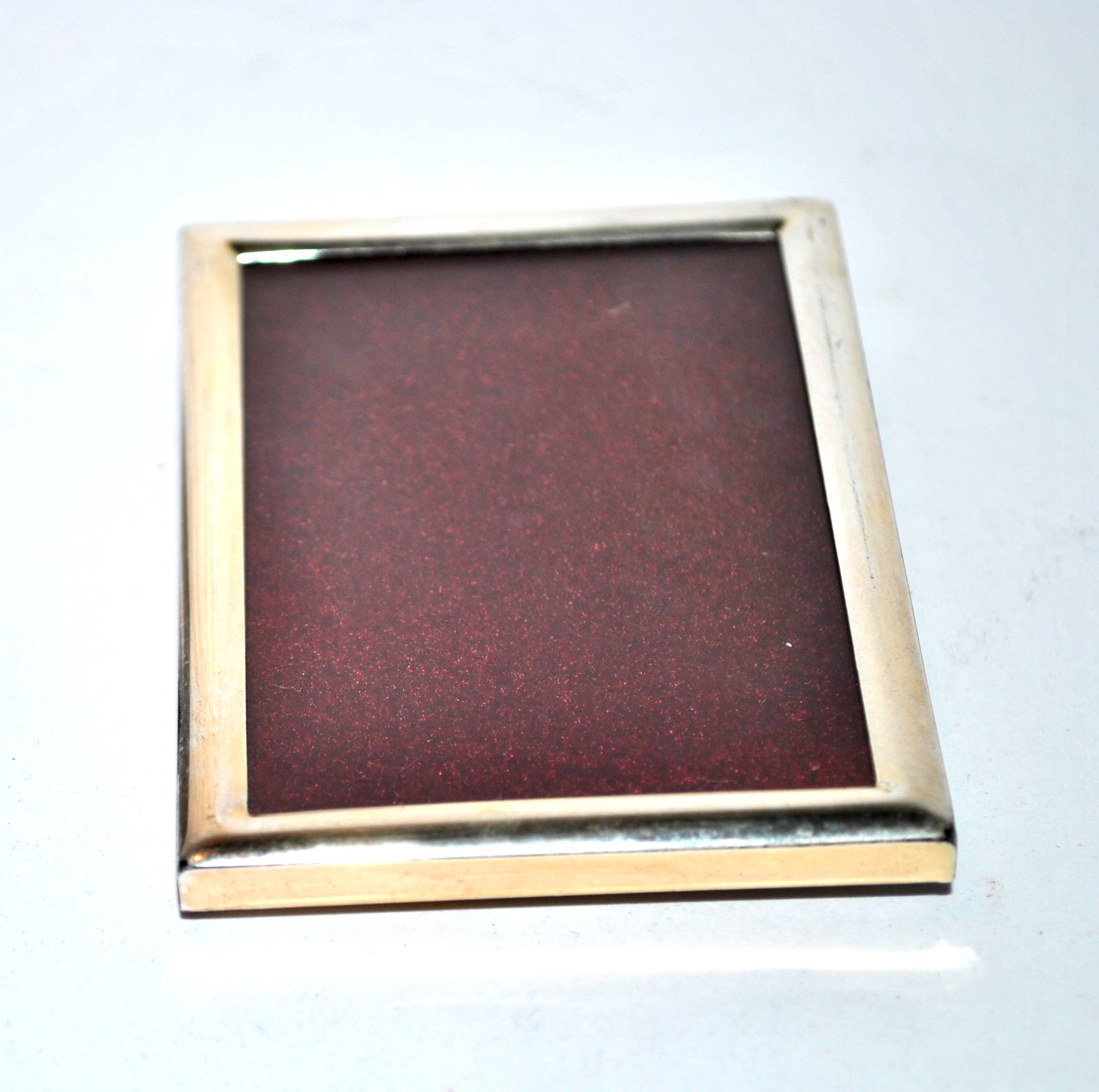 Design photo frame in sterling silver - silver frame 925 sterling hb 7.5x5.5