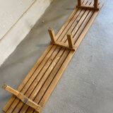 Wooden children's bench