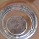 Set of 6 rice grain champagne flutes in vannes crystal