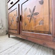 Meuble de rangement confiturier art populaire savoyard 1950