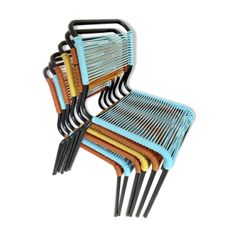 Vintage scoubidou chairs