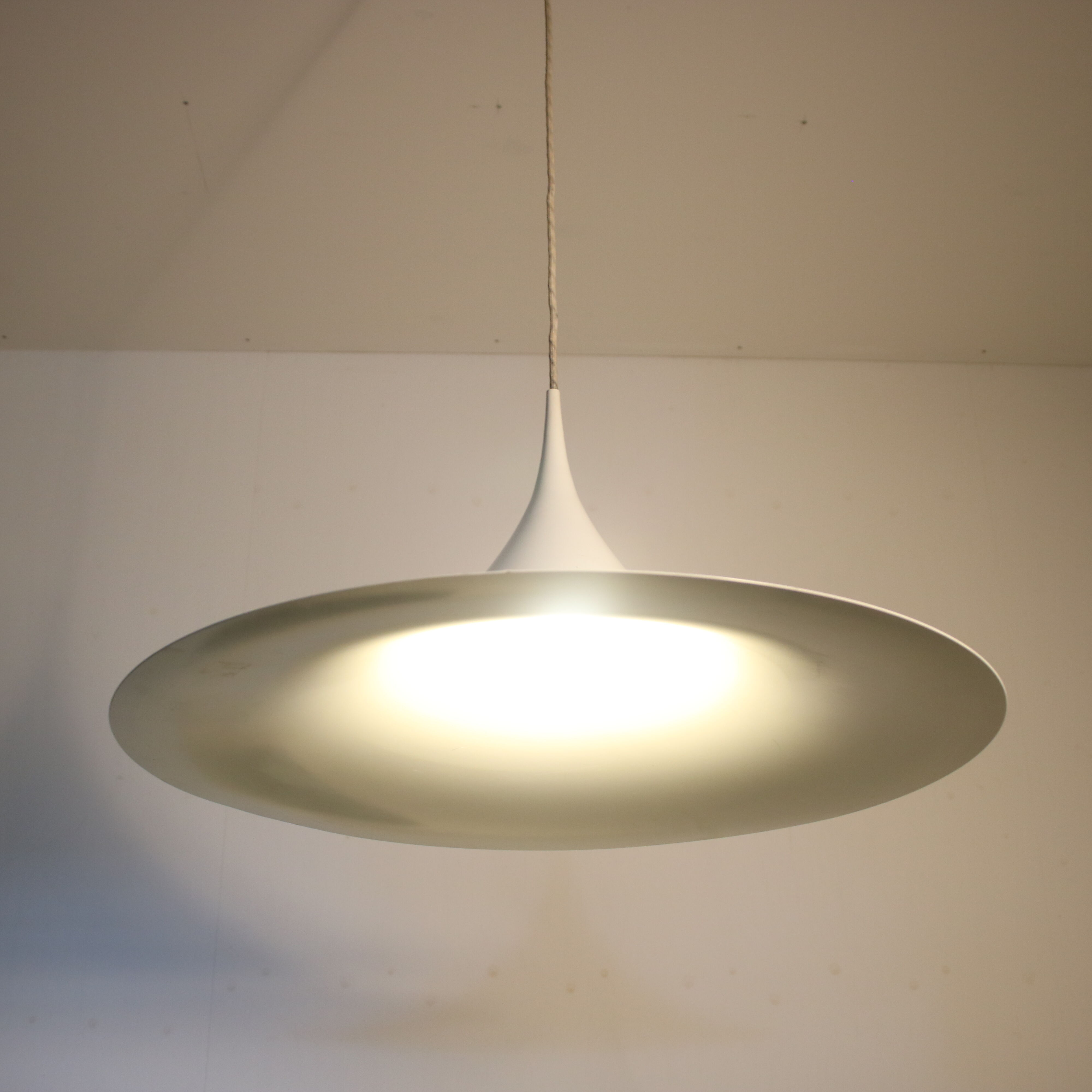 1960s “Semi” pendant lamp by Claus Bonderup & Torsten Thorup for Fog & Morup, Denmark
