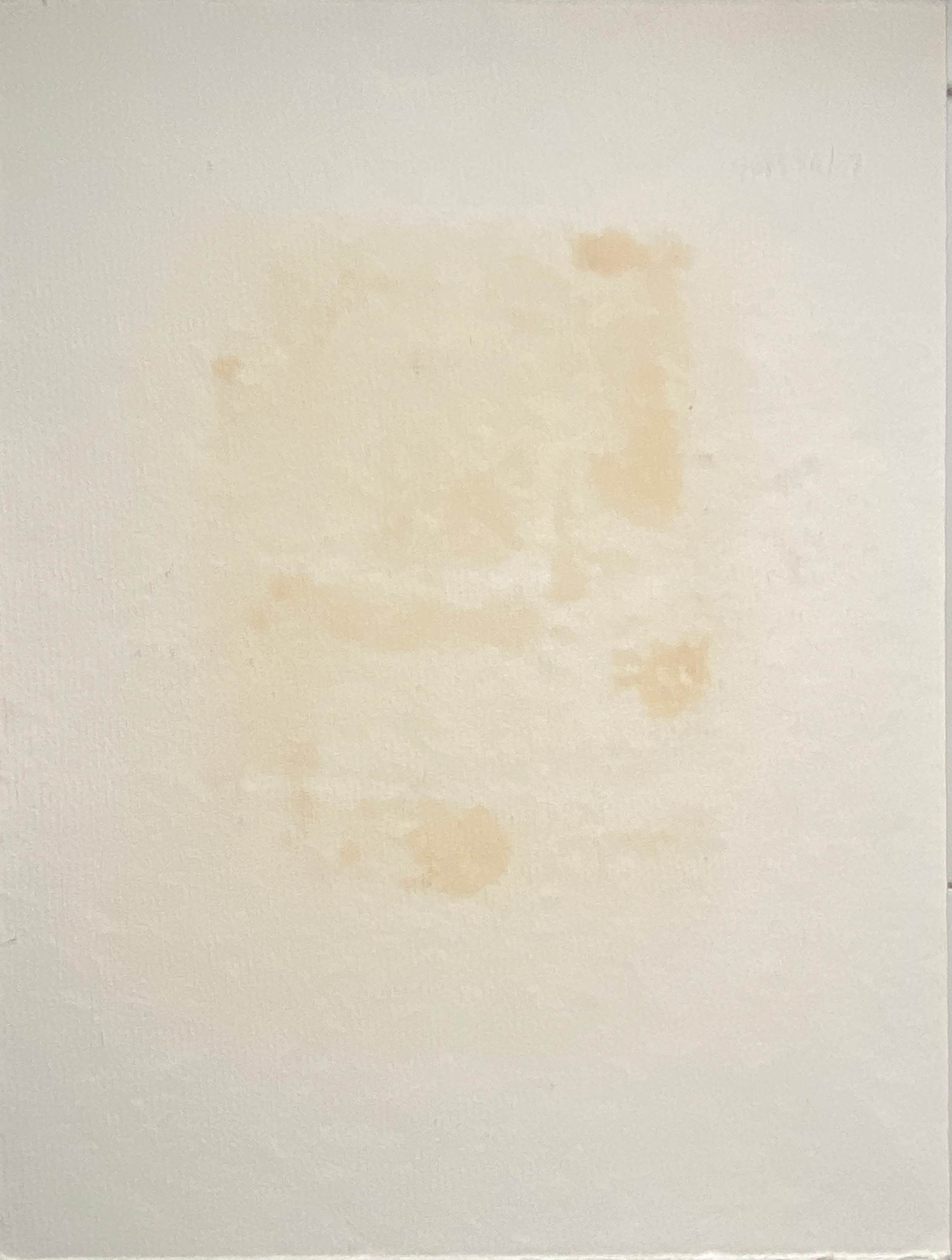 Painting "Abstraction" HSP by JM Brossat (born in 1946)