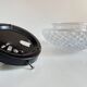 APPLIQUE Semi-Crystal Ceiling Light 1950s