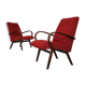 Pair of armchairs 6951 by Jaroslav Smidek for Dyha Brno 1969