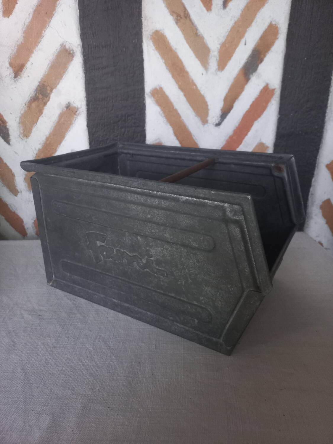 Former Foumi & Schafer industrial crate