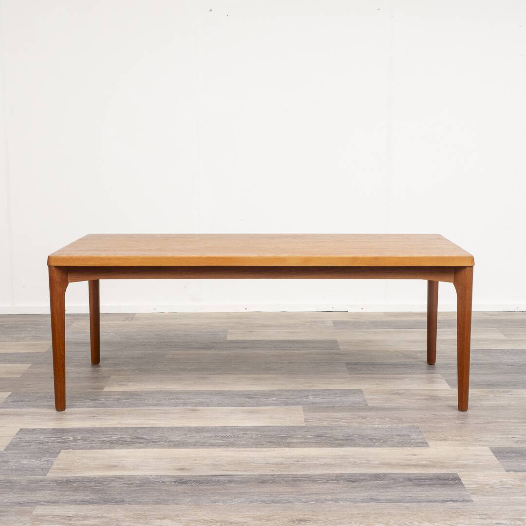 Vintage Danish teak coffee table by Henning Kjærnulf for Vejle Mobelfabrik, 1960s