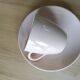3 cups + Digoin Sarreguemines pink Art Deco jug