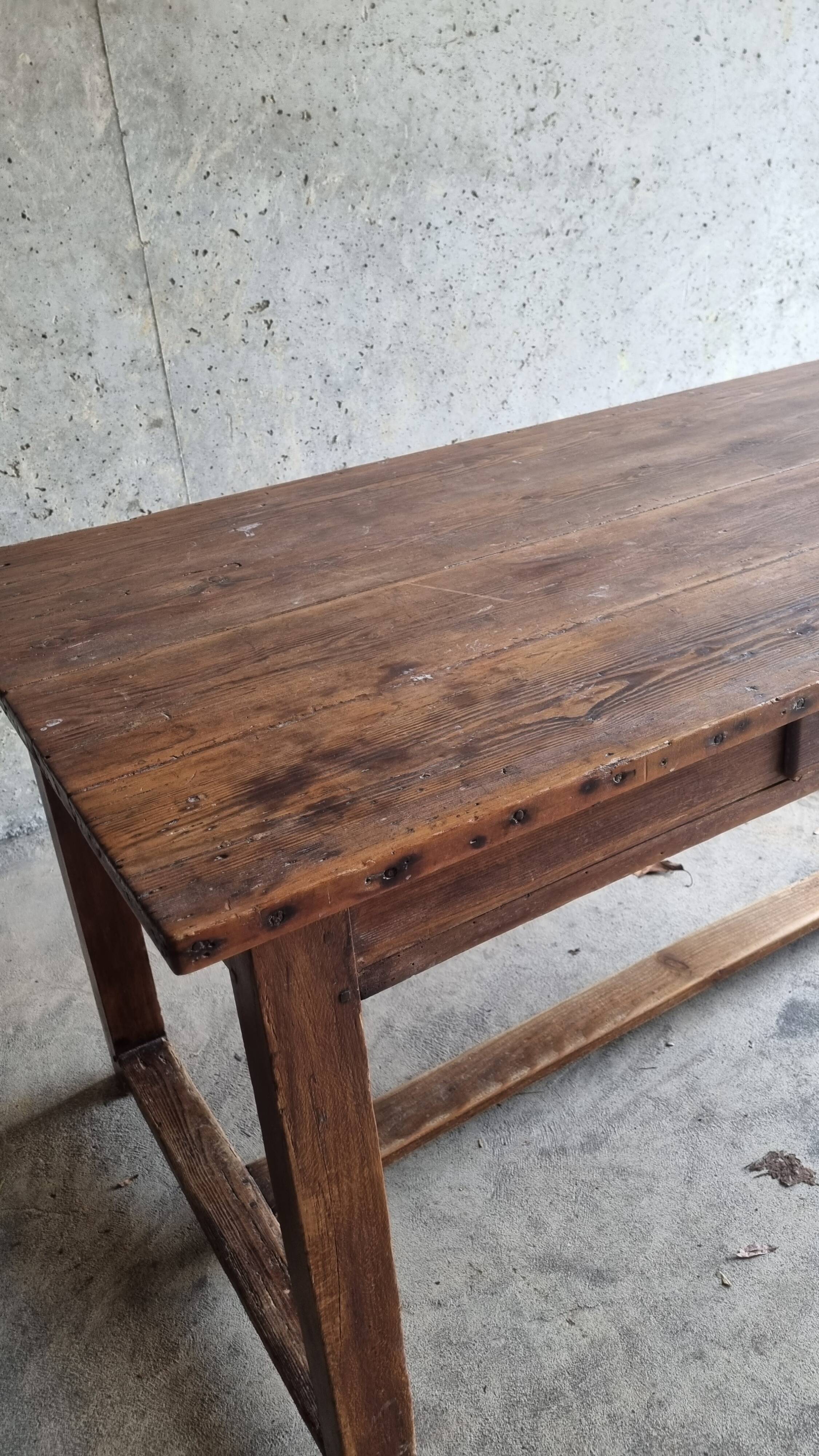 Vintage farm table