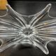 Large vintage cut crystal Baccarat 50s