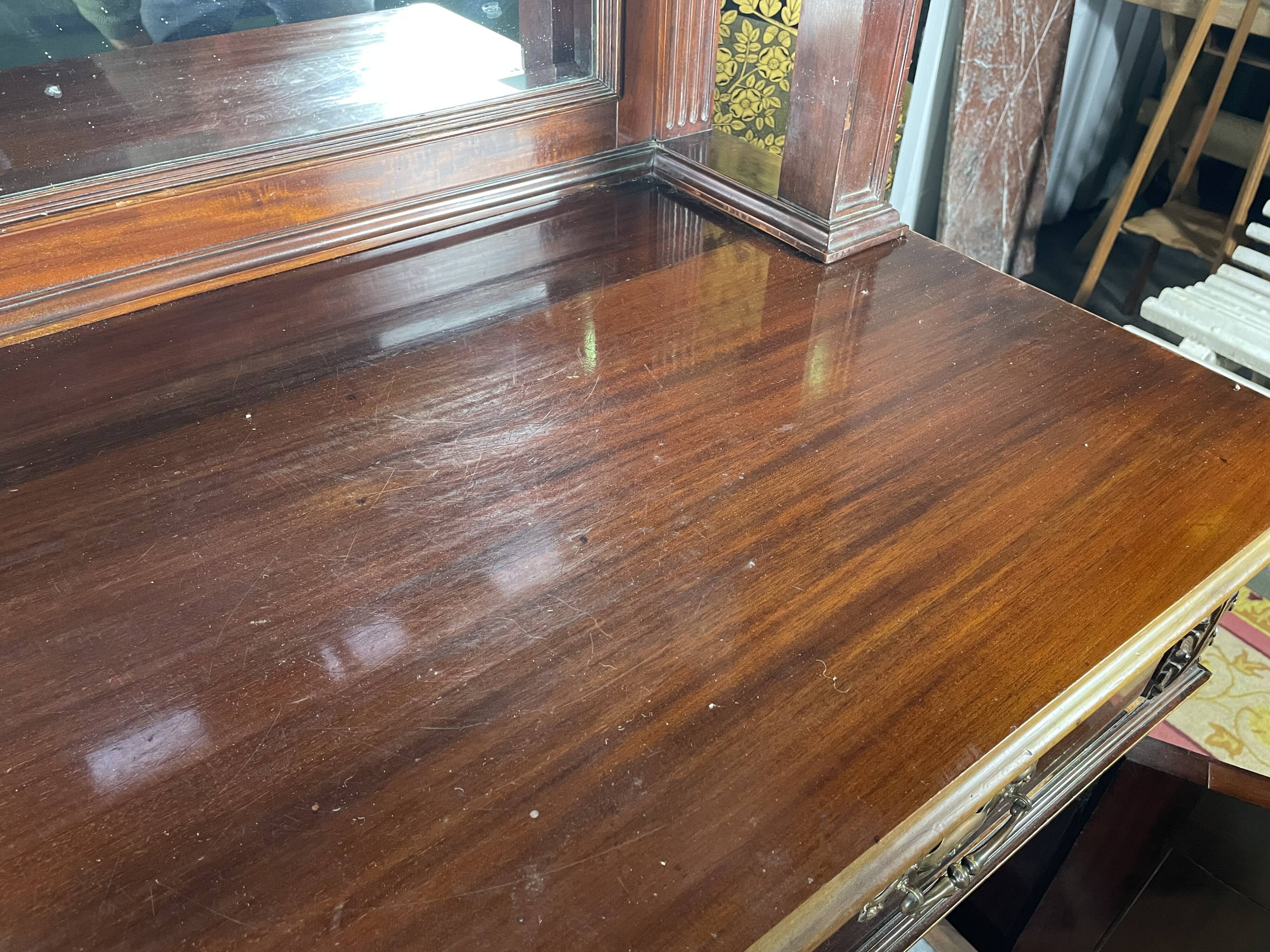 English buffet in solid mahogany hobbs&compagnie london