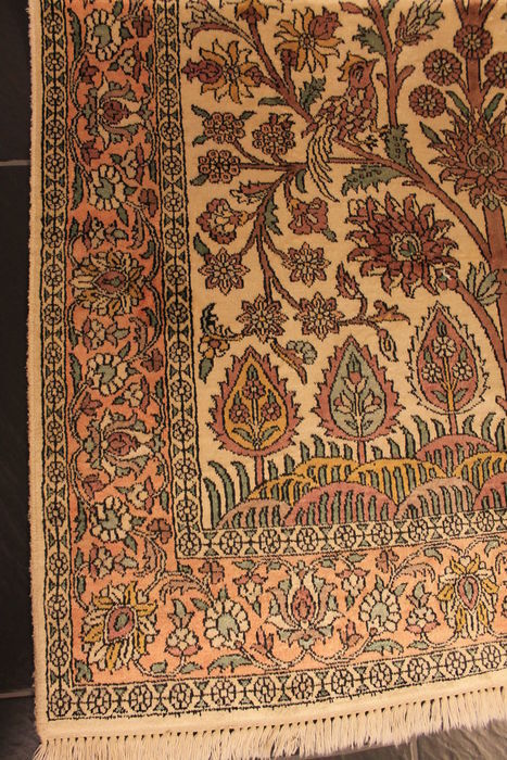 Carpet kashmir silk tree of life 125x190cm