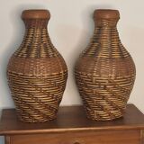 Rattan bottle