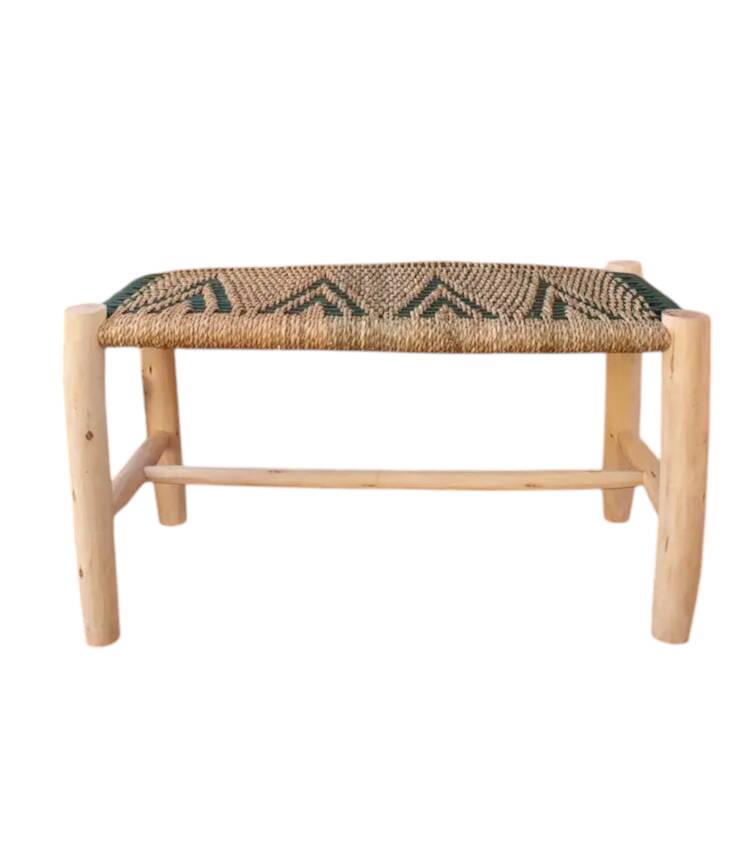 Contemporary Moroccan bench