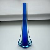 Solifleur vase Sommerso Murano Italy