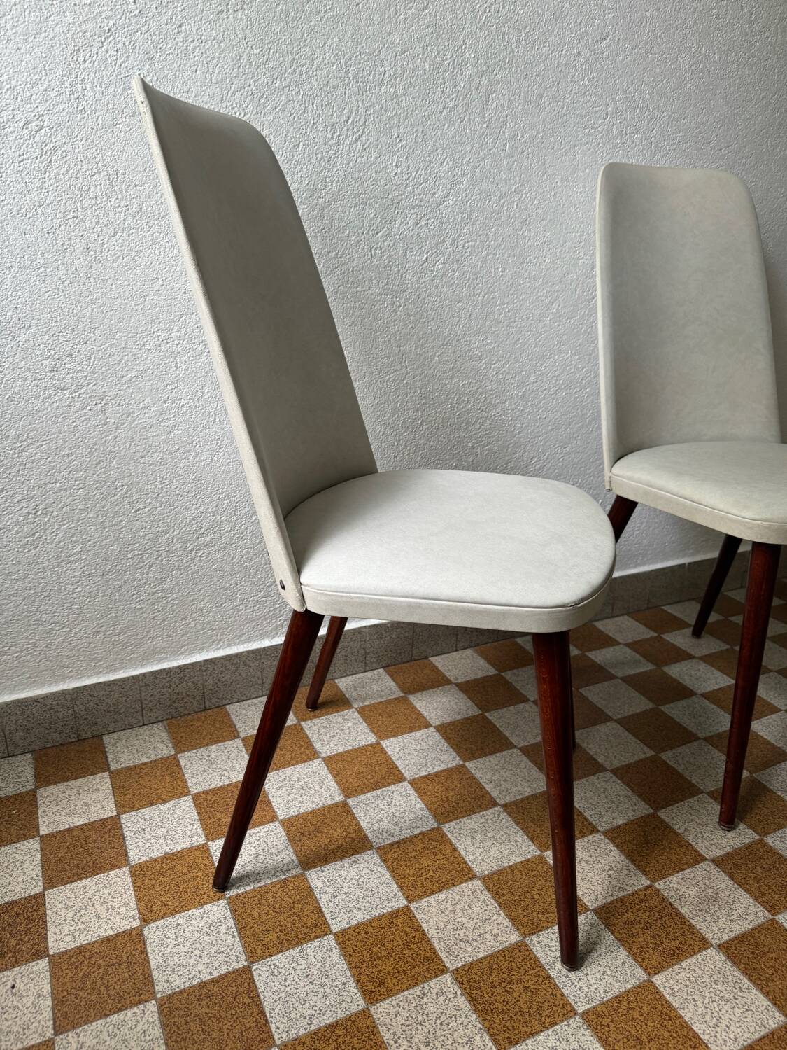 2 Baumann barrel chairs from the 60s