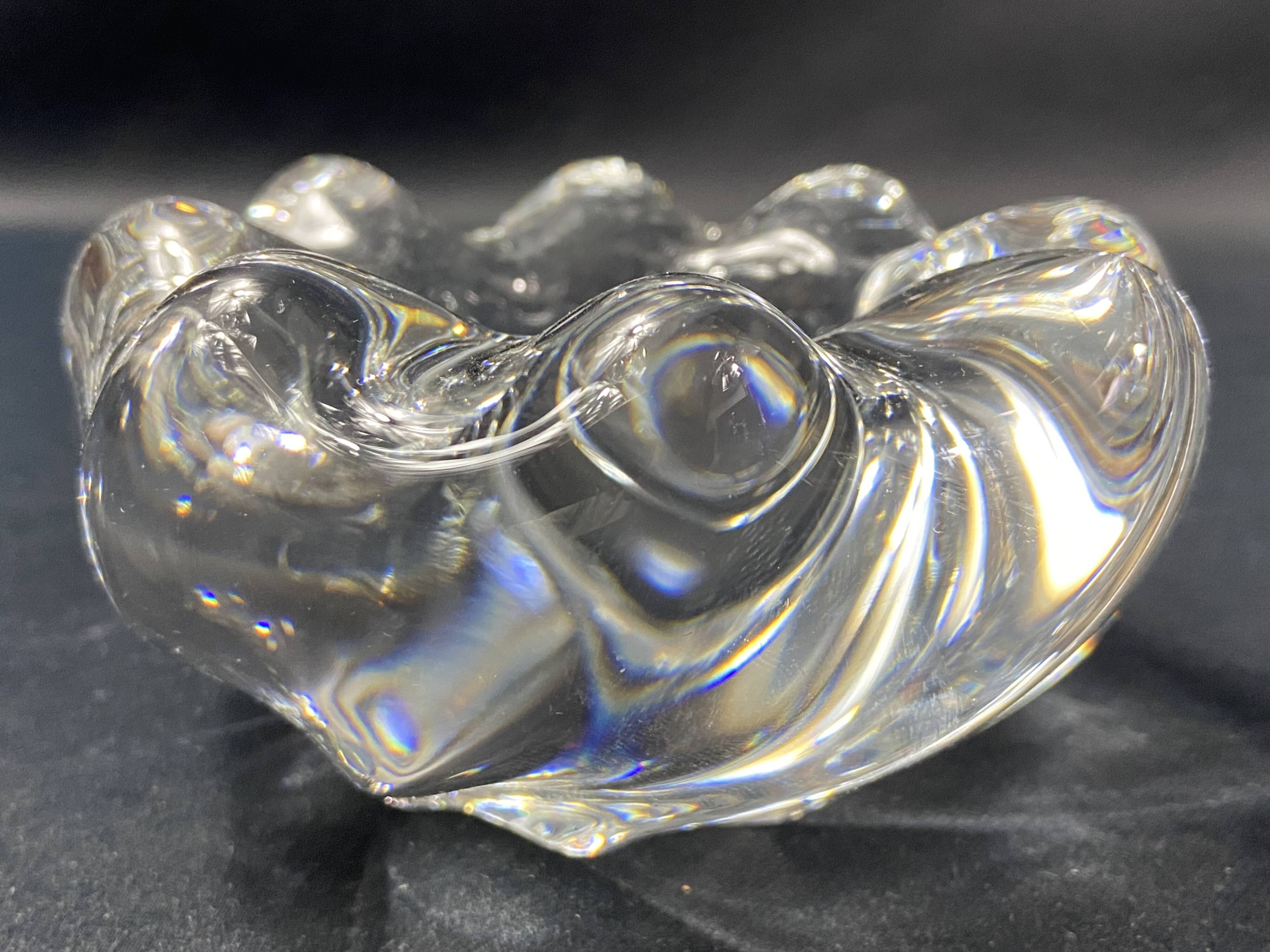 Crystal cup signed BACCARAT