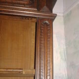Old wooden buffet