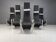 Postmodern King dining chairs by Belgochrom - set of 6