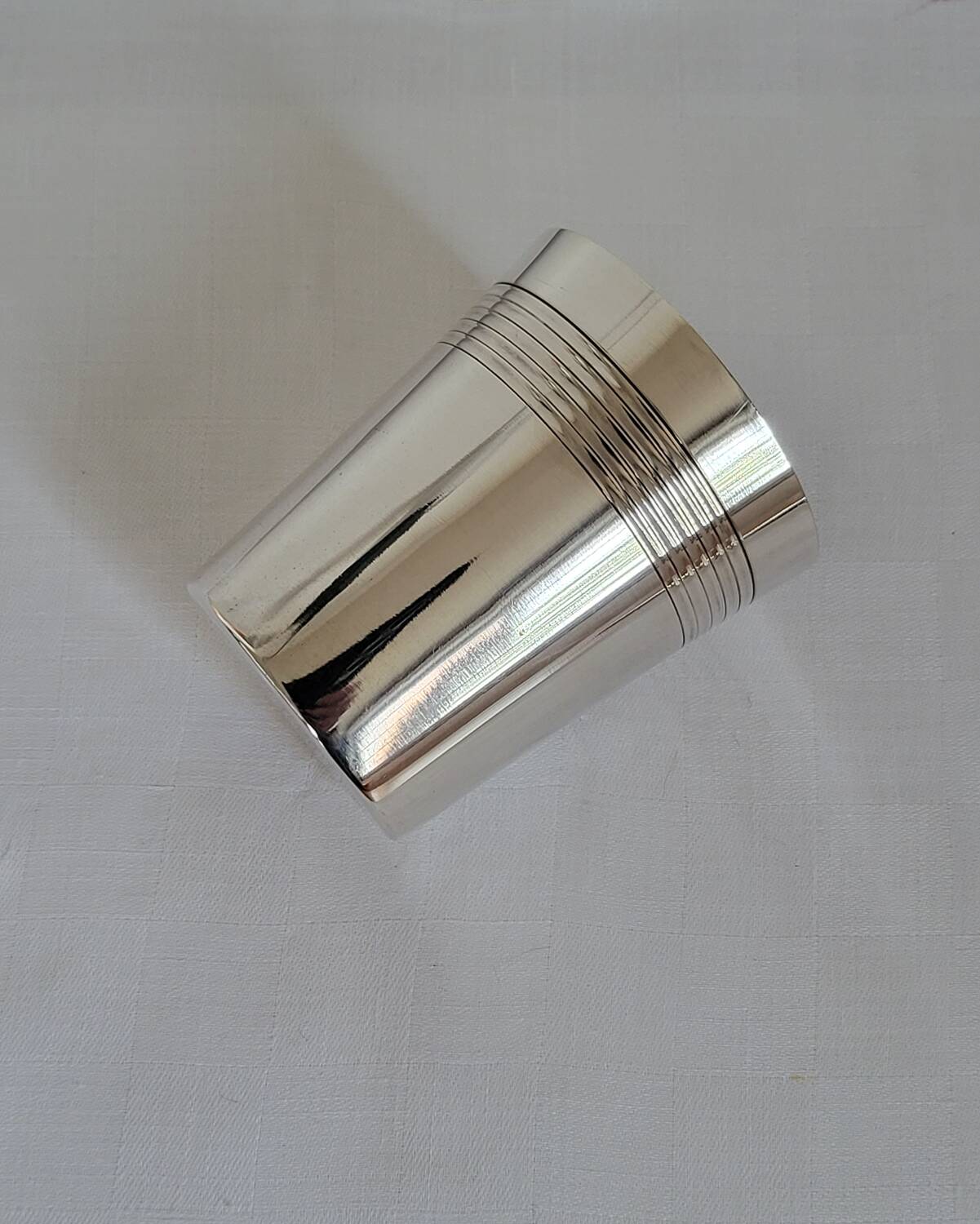 Baptism Timpani in Silver Metal