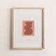 Peinture sur papier M291 signée eawy