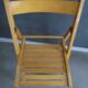 Antique wooden folding chair