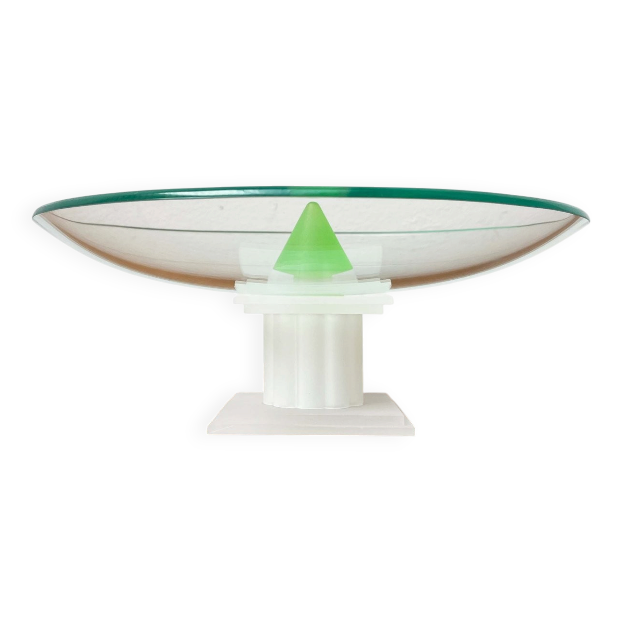 Postmodern Glass Bowl from Montana, 1980s