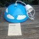 Ikea Skojig pendant light from IKEA - vintage 90s model cloud/blue decor