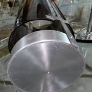 Fontana Arte design Max Ingrand: Metal and plexiglass umbrella stand.