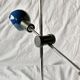 Lampe de bureau Eyeball bleue Veneta Lumi