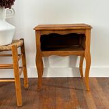 Side table, wooden bedside table