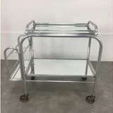 Modernist service mirrors and metal