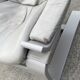 Pair of vintage grey leather armchairs by Ake Fribytter 1970