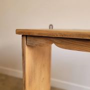 Wooden wall shelf