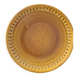 Vintage ceramic plate pair honey - Kera Vitral, Czechoslovakia