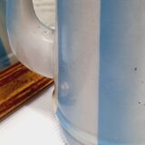 Blue enamelled coffee maker