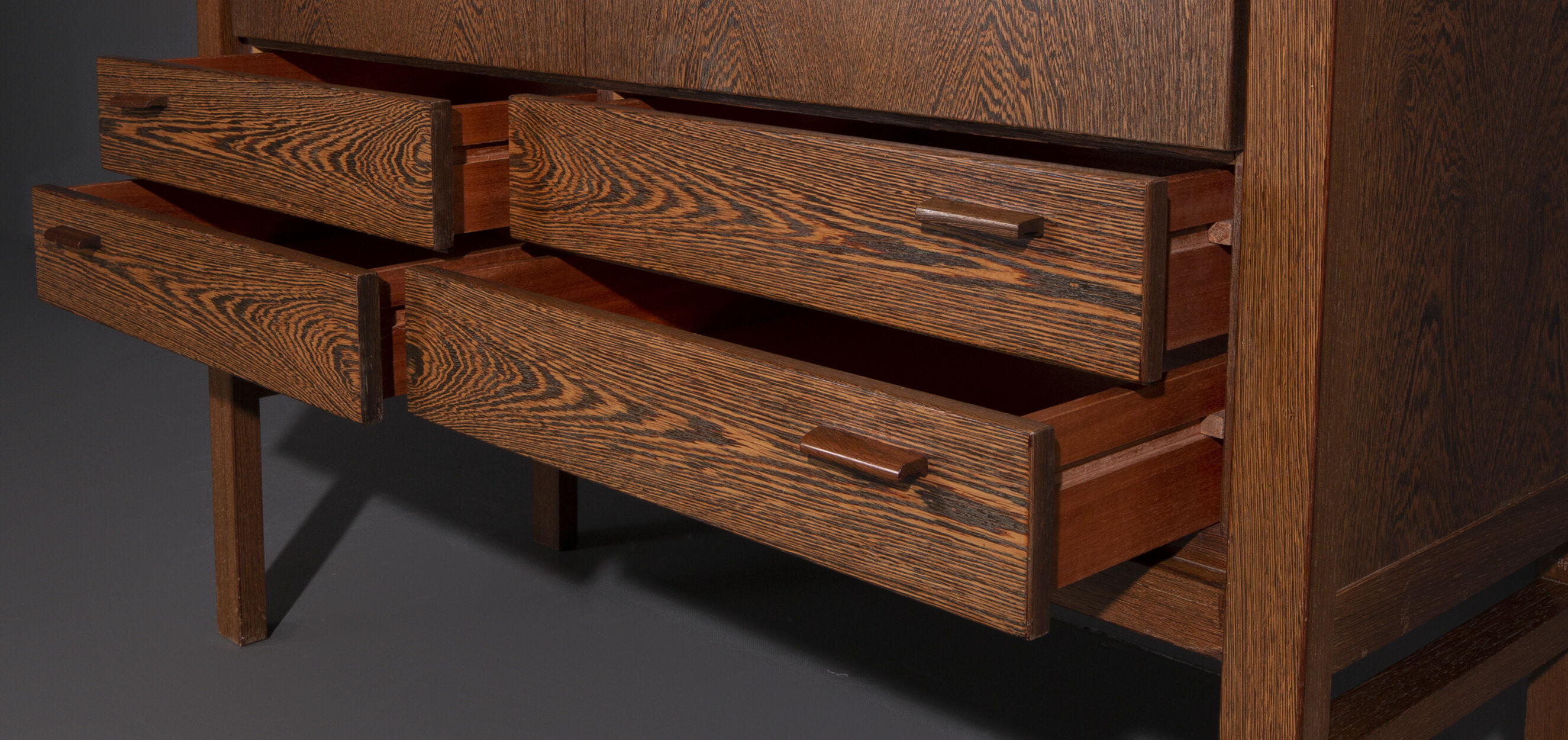 Wenge sideboard from the 1960s