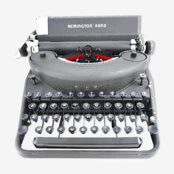 Machine à écrire Remington Noiseless noire